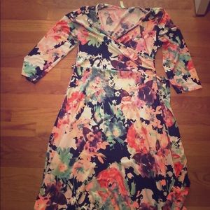 Maxi maternity dress